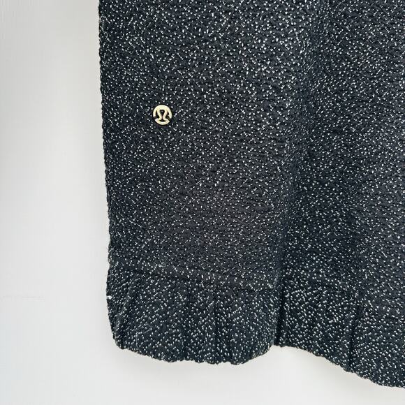 Lululemon Pave New Ways Black White Hoodie Full Zip Small Comfy - Picture 10 of 13